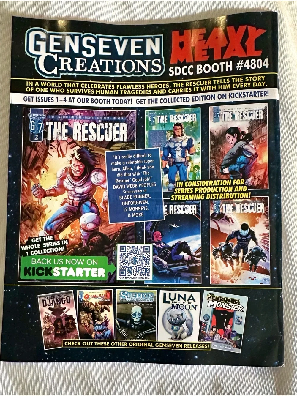 2026 SDCC Comic Con Backpack Bag Animayhem Hulu Demon Slayer Event Guide Pin